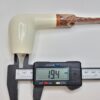 MBSD Meerschaum Deluxe Straight Lovat Block Meerschaum Tobacco Pipe, 9mm Filter [SOLD OUT] - Image 15