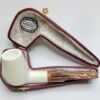 MBSD Meerschaum Deluxe Straight Lovat Block Meerschaum Tobacco Pipe, 9mm Filter [SOLD OUT] - Image 4