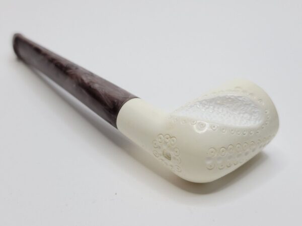MBSD Meerschaum Straight Billiard Block Meerschaum Tobacco Pipe, Fitted Case [SOLD OUT] - Image 13