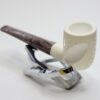 MBSD Meerschaum Straight Billiard Block Meerschaum Tobacco Pipe, Fitted Case [SOLD OUT] - Image 16