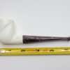 MBSD Meerschaum Straight Billiard Block Meerschaum Tobacco Pipe, Fitted Case [SOLD OUT] - Image 17