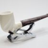 MBSD Meerschaum Straight Billiard Block Meerschaum Tobacco Pipe, Fitted Case [SOLD OUT] - Image 8