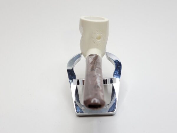 MBSD Meerschaum Straight Billiard Block Meerschaum Tobacco Pipe, Fitted Case [SOLD OUT] - Image 10