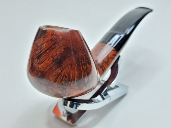 Ove Lindall Freehand Estate Briar Tobacco Pipe, Grest Birdseye, 9mm Filter [SOLD OUT] - Image 8