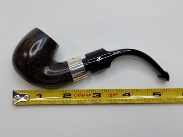 Peterson Deluxe System 12.5 Dark Smooth Bent Billiard Briar Tobacco Pipe, P-LIp [SOLD OUT] - Image 15