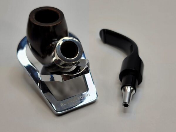 Peterson Deluxe System 12.5 Dark Smooth Bent Billiard Briar Tobacco Pipe, P-LIp [SOLD OUT] - Image 17