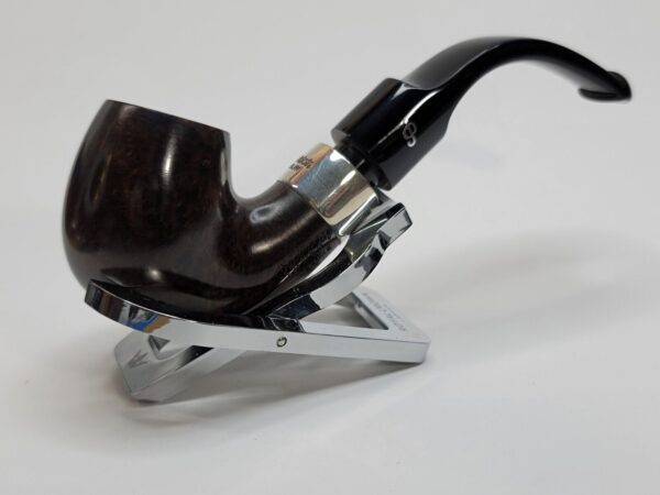 Peterson Deluxe System 12.5 Dark Smooth Bent Billiard Briar Tobacco Pipe, P-LIp [SOLD OUT] - Image 6