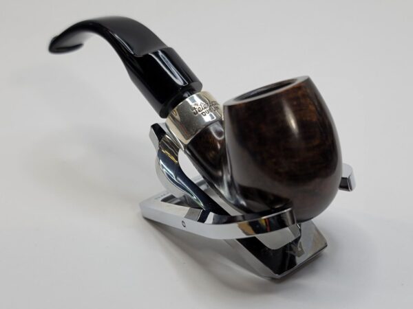 Peterson Deluxe System 12.5 Dark Smooth Bent Billiard Briar Tobacco Pipe, P-LIp [SOLD OUT] - Image 8