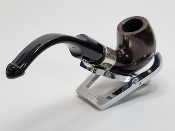 Peterson Deluxe System 12.5 Dark Smooth Bent Billiard Briar Tobacco Pipe, P-LIp [SOLD OUT] - Image 9