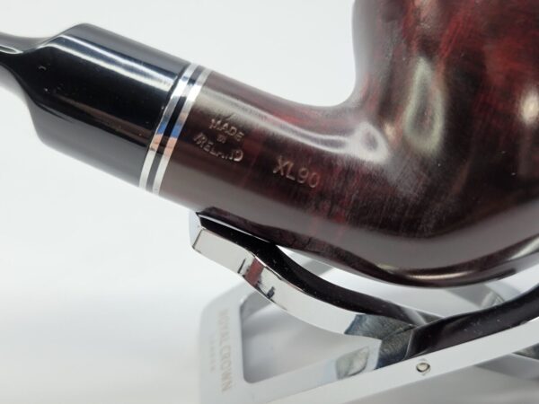 Peterson Killarney Red XL90 Bent Billiard Briar Tobacco Pipe, Fishtail, Ireland [SOLD OUT] - Image 8