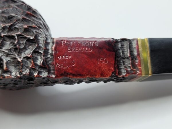 Peterson Rusticated 150 Straight Bulldog Briar Tobacco Pipe [SOLD OUT] - Image 14