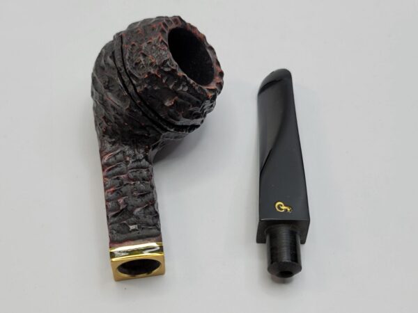 Peterson Rusticated 150 Straight Bulldog Briar Tobacco Pipe [SOLD OUT] - Image 18