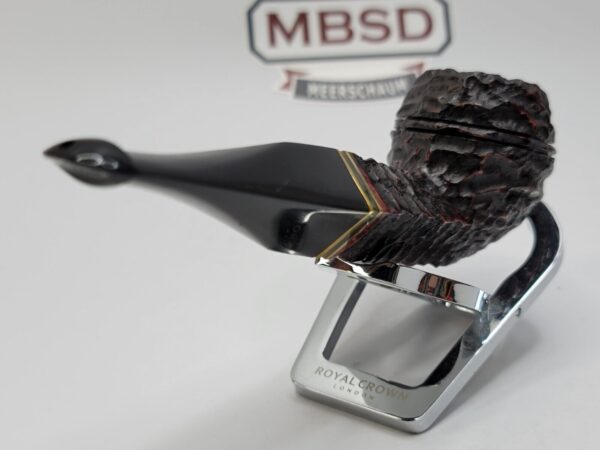 Peterson Rusticated 150 Straight Bulldog Briar Tobacco Pipe [SOLD OUT] - Image 9