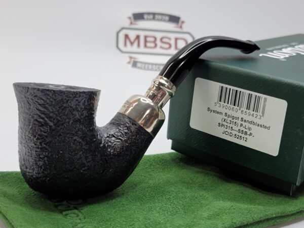 Peterson System Spigot Sandblasted XL315 Bell Calabash Briar Tobacco Pipe [SOLD OUT]
