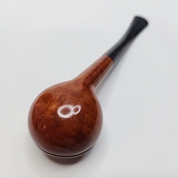 Sasieni The LiteWate Smooth Slightly Bent Rhodesian Briar Tobacco Pipe, Unsmoked [SOLD OUT] - Image 7