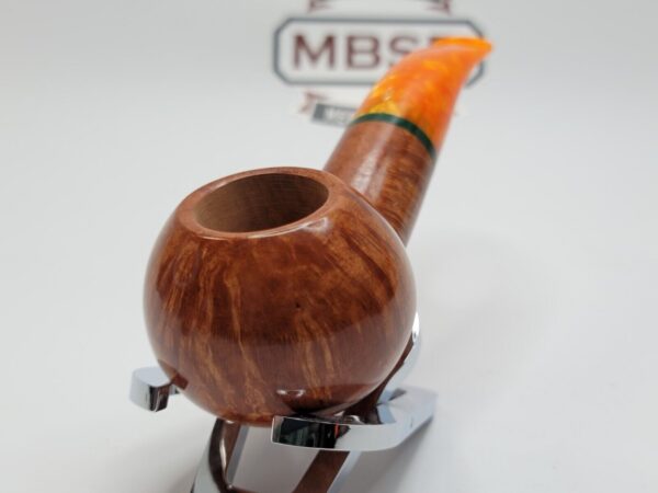 Savinelli Arancia Smooth Brown 320 KS Author Briar Tobacco Pipe, 6mm [SOLD OUT] - Image 15