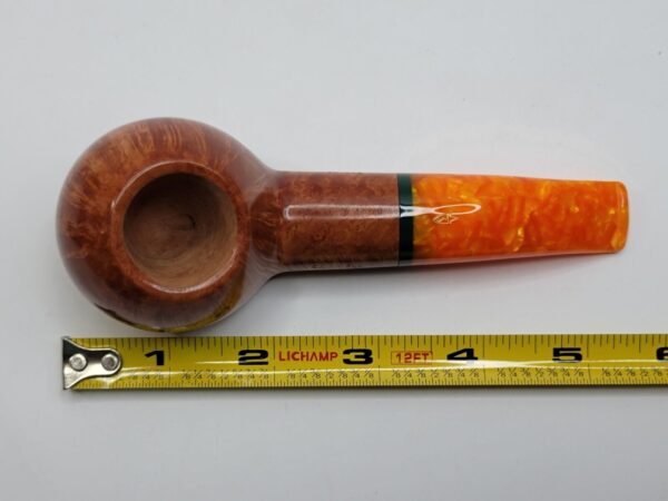 Savinelli Arancia Smooth Brown 320 KS Author Briar Tobacco Pipe, 6mm [SOLD OUT] - Image 18