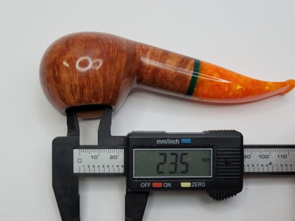 Savinelli Arancia Smooth Brown 320 KS Author Briar Tobacco Pipe, 6mm [SOLD OUT] - Image 19