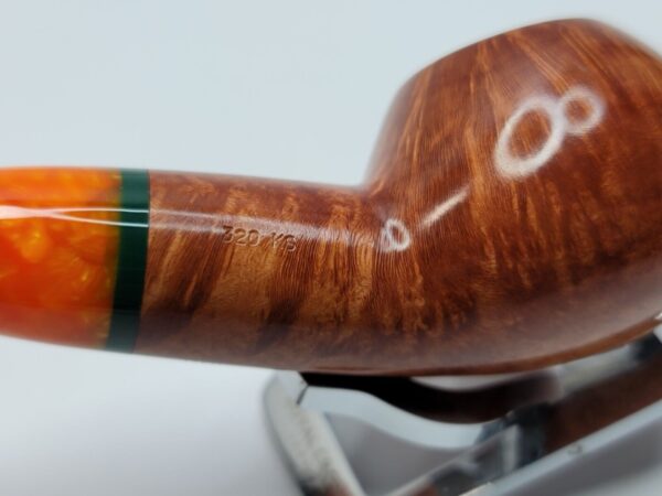 Savinelli Arancia Smooth Brown 320 KS Author Briar Tobacco Pipe, 6mm [SOLD OUT] - Image 10
