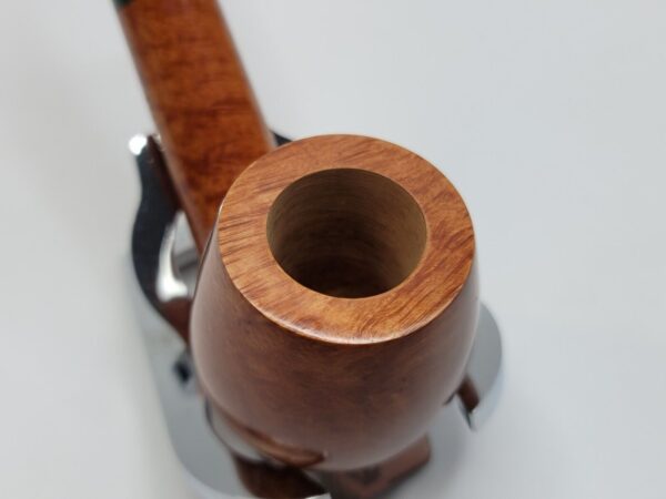 Savinelli Arancia Smooth Brown 670 KS Bent Billiard Briar Tobacco Pipe, 6mm [SOLD OUT] - Image 12