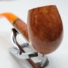 Savinelli Arancia Smooth Brown 670 KS Bent Billiard Briar Tobacco Pipe, 6mm [SOLD OUT] - Image 13