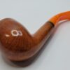 Savinelli Arancia Smooth Brown 670 KS Bent Billiard Briar Tobacco Pipe, 6mm [SOLD OUT] - Image 15