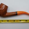 Savinelli Arancia Smooth Brown 670 KS Bent Billiard Briar Tobacco Pipe, 6mm [SOLD OUT] - Image 17