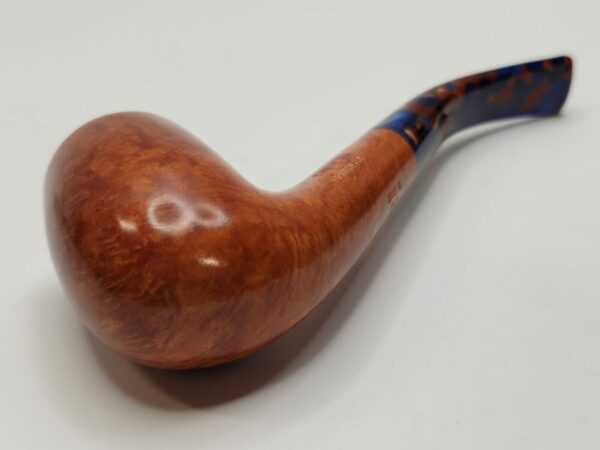 Savinelli Fantasia Smooth Natural 606 KS Bent Billiard Briar Smoking Pipe, 6mm [SOLD OUT] - Image 14