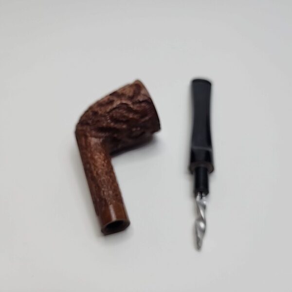 Vintage Barrister Rusticated Dublin Briar Tobacco Pipe, Unsmoked, France [SOLD OUT] - Image 11