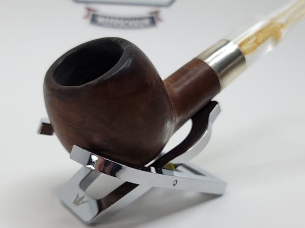 Vintage No Name Apple Estate Briar Tobacco Smoking Pipe, Perspex Stem [SOLD OUT] - Image 3
