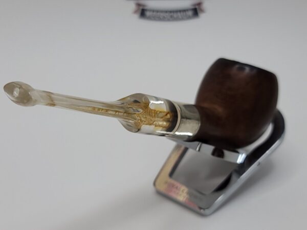Vintage No Name Apple Estate Briar Tobacco Smoking Pipe, Perspex Stem [SOLD OUT] - Image 7
