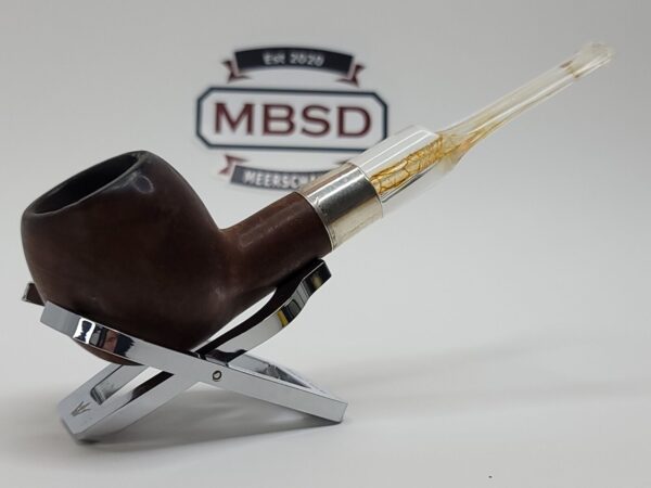 Vintage No Name Apple Estate Briar Tobacco Smoking Pipe, Perspex Stem [SOLD OUT]