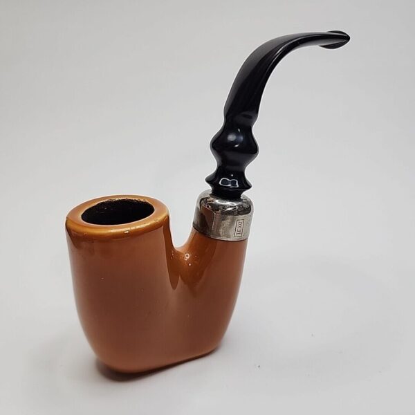 Vintage Texo Ceramic Oom Paul Sitter Estate Tobacco Pipe, Read [SOLD OUT]
