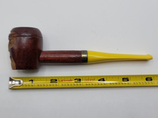 Vintage Wooden Tobacco Smoking Pipe Is Tribal Man - Image 10