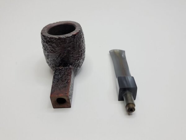 1970s Comoy's Silver Cloud 497 Rusticated Pot Estate Briar Tobacco Pipe, London [SOLD OUT] - Image 15