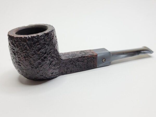 1970s Comoy's Silver Cloud 497 Rusticated Pot Estate Briar Tobacco Pipe, London [SOLD OUT] - Image 7