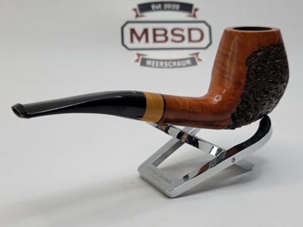Aldo Velani Firmata Rustico Partially Rusticated Estate Briar Tobacco Pipe [SOLD OUT] - Image 11