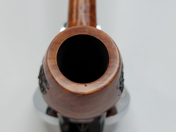 Aldo Velani Firmata Rustico Partially Rusticated Estate Briar Tobacco Pipe [SOLD OUT] - Image 15