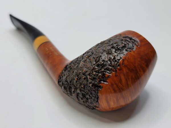 Aldo Velani Firmata Rustico Partially Rusticated Estate Briar Tobacco Pipe [SOLD OUT] - Image 17