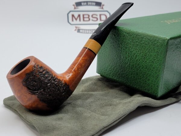 Aldo Velani Firmata Rustico Partially Rusticated Estate Briar Tobacco Pipe [SOLD OUT]