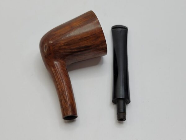 American Smoking Pipe Company Bent Dublin Sitter, Estate Briar Tobacco Pipe, USA [SOLD OUT] - Image 18