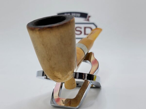 Antique RBC Block Meerschaum Cutty Tobacco Pipe, Case [SOLD OUT] - Image 8