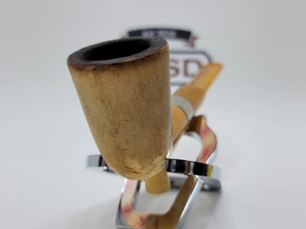 Antique RBC Block Meerschaum Cutty Tobacco Pipe, Case [SOLD OUT] - Image 9