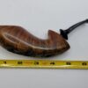 Bennie Joe Pipes Large Plateau Grain Freehand Briar Tobacco Pipe, Ebonite [SOLD OUT] - Image 15