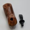 Bennie Joe Pipes Large Plateau Grain Freehand Briar Tobacco Pipe, Ebonite [SOLD OUT] - Image 17