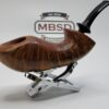 Bennie Joe Pipes Large Plateau Grain Freehand Briar Tobacco Pipe, Ebonite [SOLD OUT] - Image 4