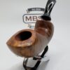 Bennie Joe Pipes Large Plateau Grain Freehand Briar Tobacco Pipe, Ebonite [SOLD OUT] - Image 5