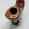 Bennie Joe Pipes Large Plateau Grain Freehand Briar Tobacco Pipe, Ebonite [SOLD OUT] - Image 6