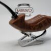 Bennie Joe Pipes Large Plateau Grain Freehand Briar Tobacco Pipe, Ebonite [SOLD OUT] - Image 8