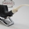 BriarWorks Classic C91 Black Rusticated Estate Briar Tobacco Pipe, USA [SOLD OUT] - Image 11